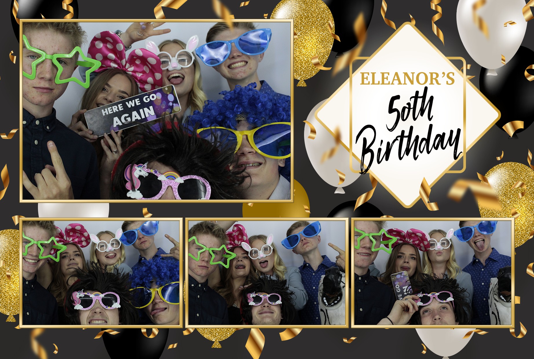 Eleanor's 50th Birthday | View more photos from the event at gallery.myphotoboothexperience.co.uk/u/MyPhotoBoothExperienceLtd/Eleanors-50th-Birthday